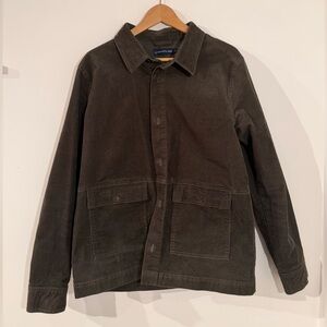 United By Blue Charcoal Corduroy Shirt